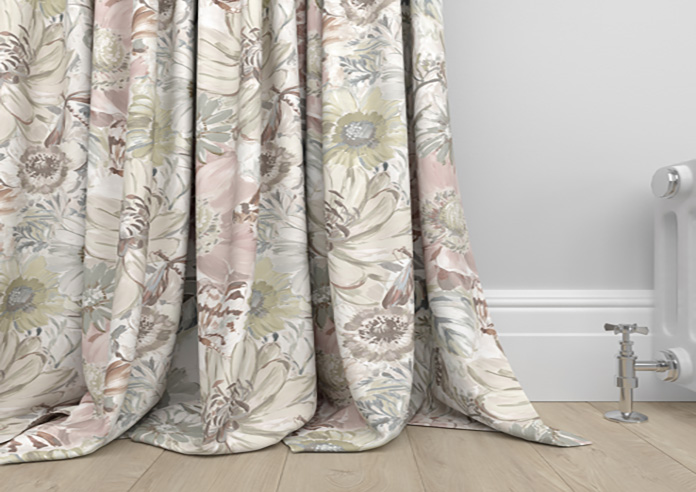 Spring Garden, Dusky Rose - Made to Measure Curtains - Image 6
